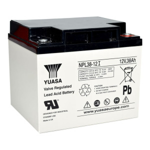 Yuasa NPL38-12I - 12V 38Ah wiederaufladbarer Bleiakku