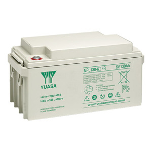 Yuasa NPL130-6IFR - 6V 130Ah wiederaufladbarer Bleiakku