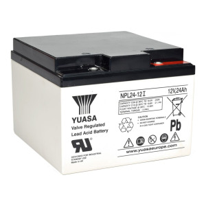 Yuasa NPL24-12I - 12V 24Ah wiederaufladbarer Bleiakku
