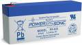 Power-Sonic 8V 3,2Ah Blei-Vlies Akku AGM PS-832