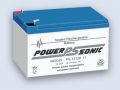 Power-Sonic 12V 12Ah Blei-Vlies Akku AGM PS-12120 VdS