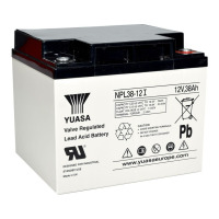 Yuasa NPL38-12I - 12V 38Ah wiederaufladbarer Bleiakku