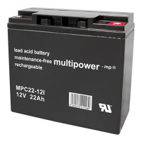 multipower MPC22-12I - 12V 22Ah wiederaufladbarer Bleiakku