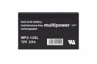 multipower MP2-12SL - 12V 2,0Ah wartungsfreier Bleiakku