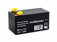 multipower MP1,2-12 T - 12V 1,2Ah wartungsfreier Bleiakku